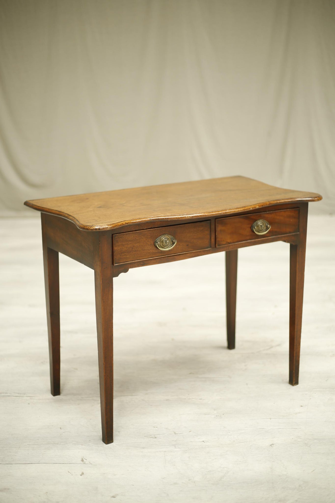 RESERVED 18th century Georgian serpentine side table