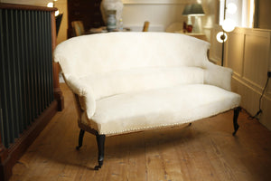 Napoleon III fishtail sofa - TallBoy Interiors