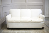 1930's English Country house sofa with cushioned seat - TallBoy Interiors