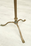 Arts and crafts adjustable brass floor lamp