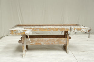 Early 20th century Swedish industrial workbench