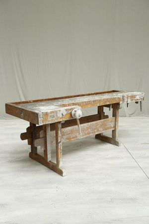 Early 20th century Swedish industrial workbench