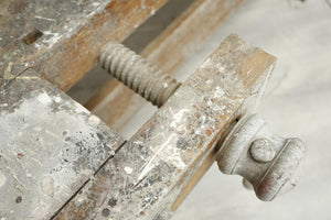 Early 20th century Swedish industrial workbench