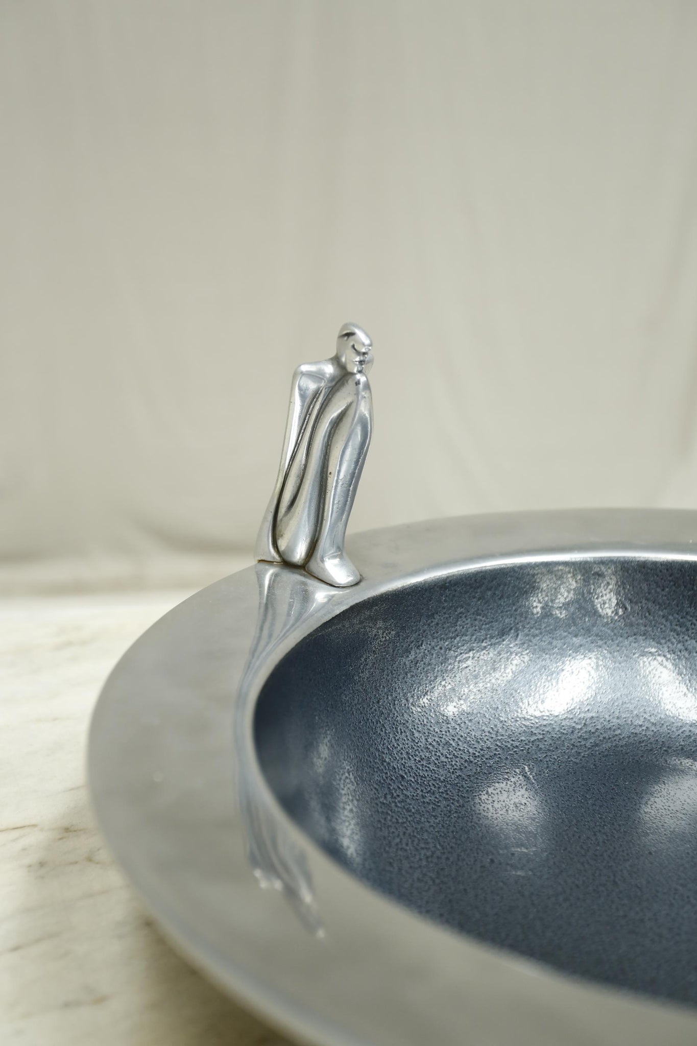 20th century Pewter bowl by Carrol Boyes