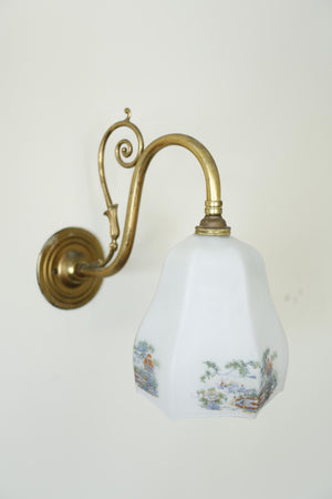 Vintage Wall Light- Chinoiserie