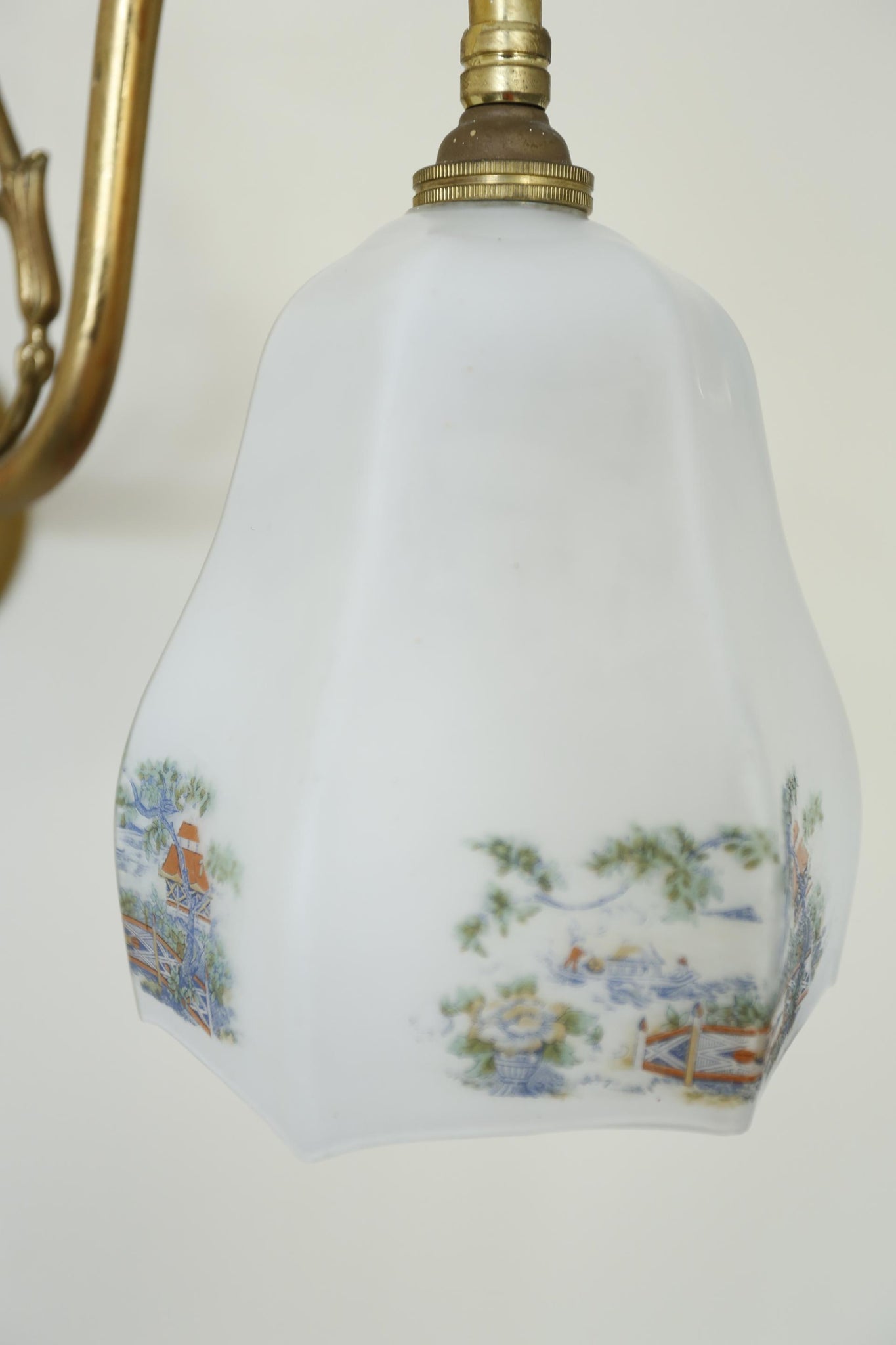 Vintage Wall Light- Chinoiserie