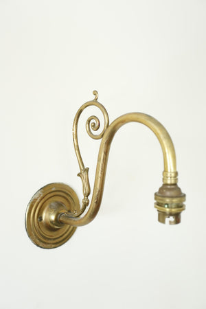 Vintage Wall Light- Oranges and leaves