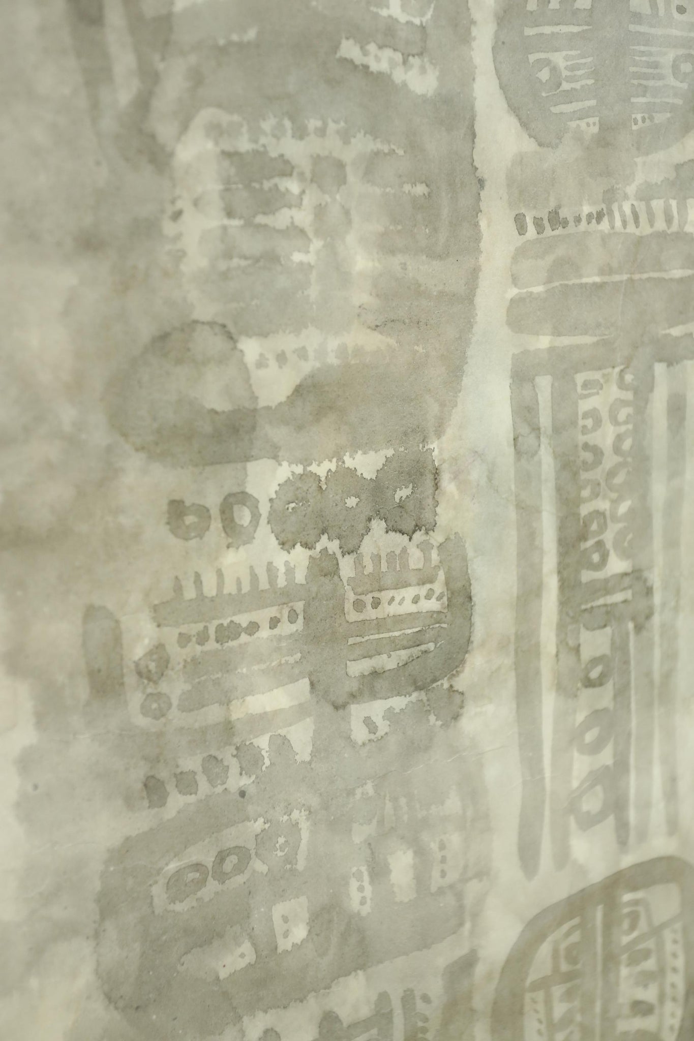 20th century Japanese mix media painting by Shoichi Hasegawa