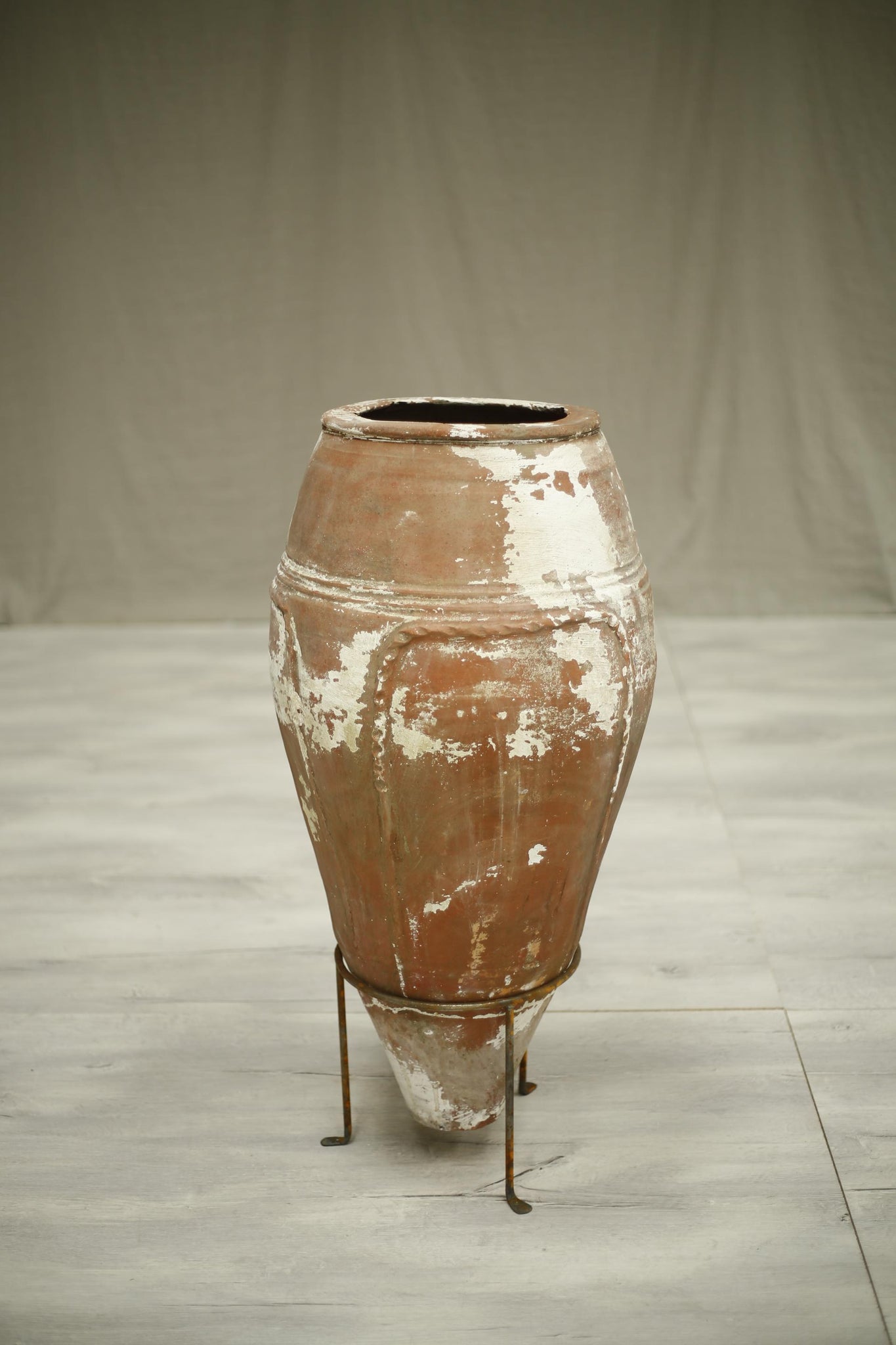 Early 20th century Turkish olive pot No 14 - TallBoy Interiors