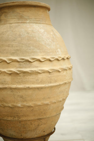 Early 20th century Turkish olive pot No29 - TallBoy Interiors