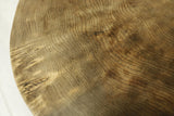 20th century Elm and iron lamp table