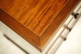 Georgian low mahogany chest of drawers - TallBoy Interiors