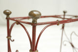 Antique Art Nouveau metal stick stand