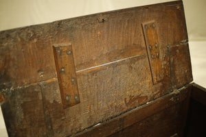 18th century English oak coffer - TallBoy Interiors
