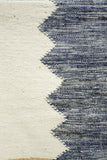 Genuine hand woven Moroccan rug- Blue, pink, black