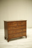 Georgian open top Mahogany chest of drawers - TallBoy Interiors