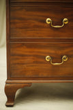 Georgian open top Mahogany chest of drawers - TallBoy Interiors