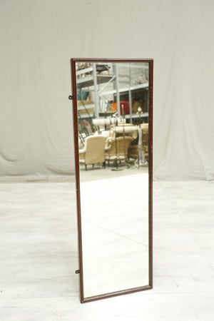20th century Faux tortoiseshell tailors mirror
