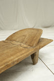 Antique African Iroko Wood Senufo Bed coffee table