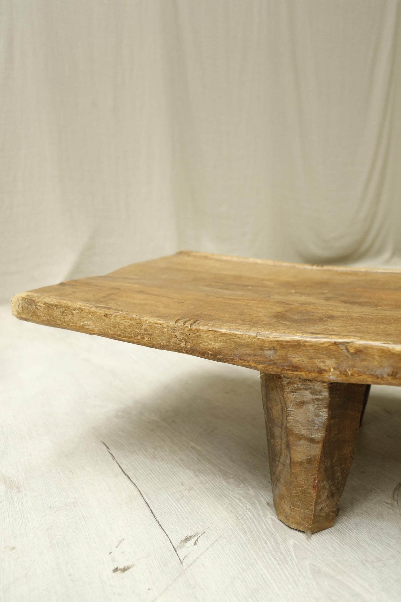 Antique African Iroko Wood Senufo Bed coffee table