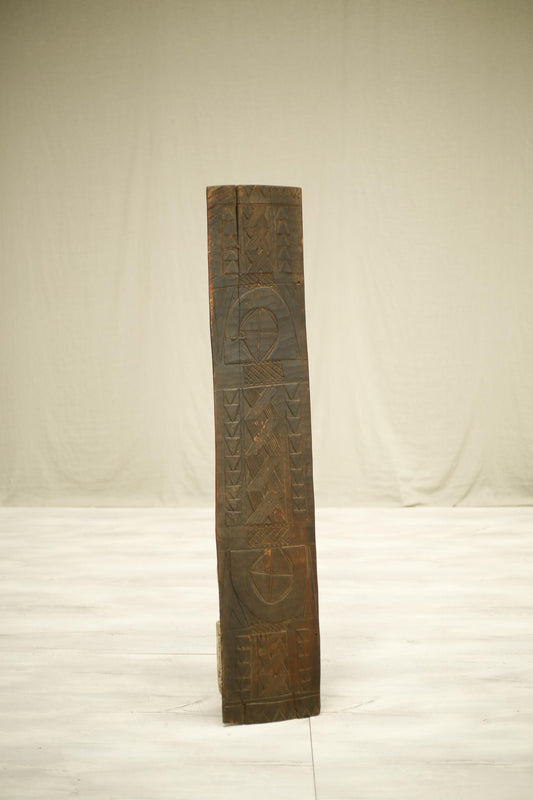 African carved panel No 1 - TallBoy Interiors