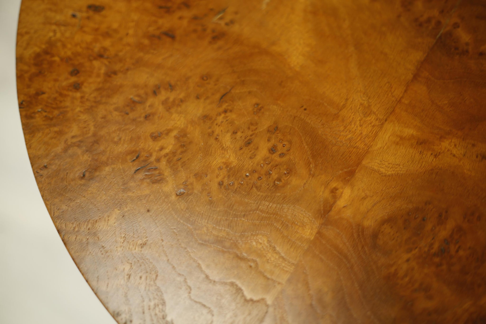 19th century Biedermeier burr oak Gueridon table - TallBoy Interiors