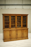 Antique Aesthetic movement oak library bookcase - TallBoy Interiors