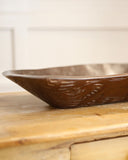 20th century African carved hardwood bowl - TallBoy Interiors