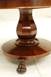 Victorian Flame mahogany flip top centre table - TallBoy Interiors