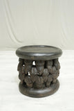 20th century carved African tribal coffee table