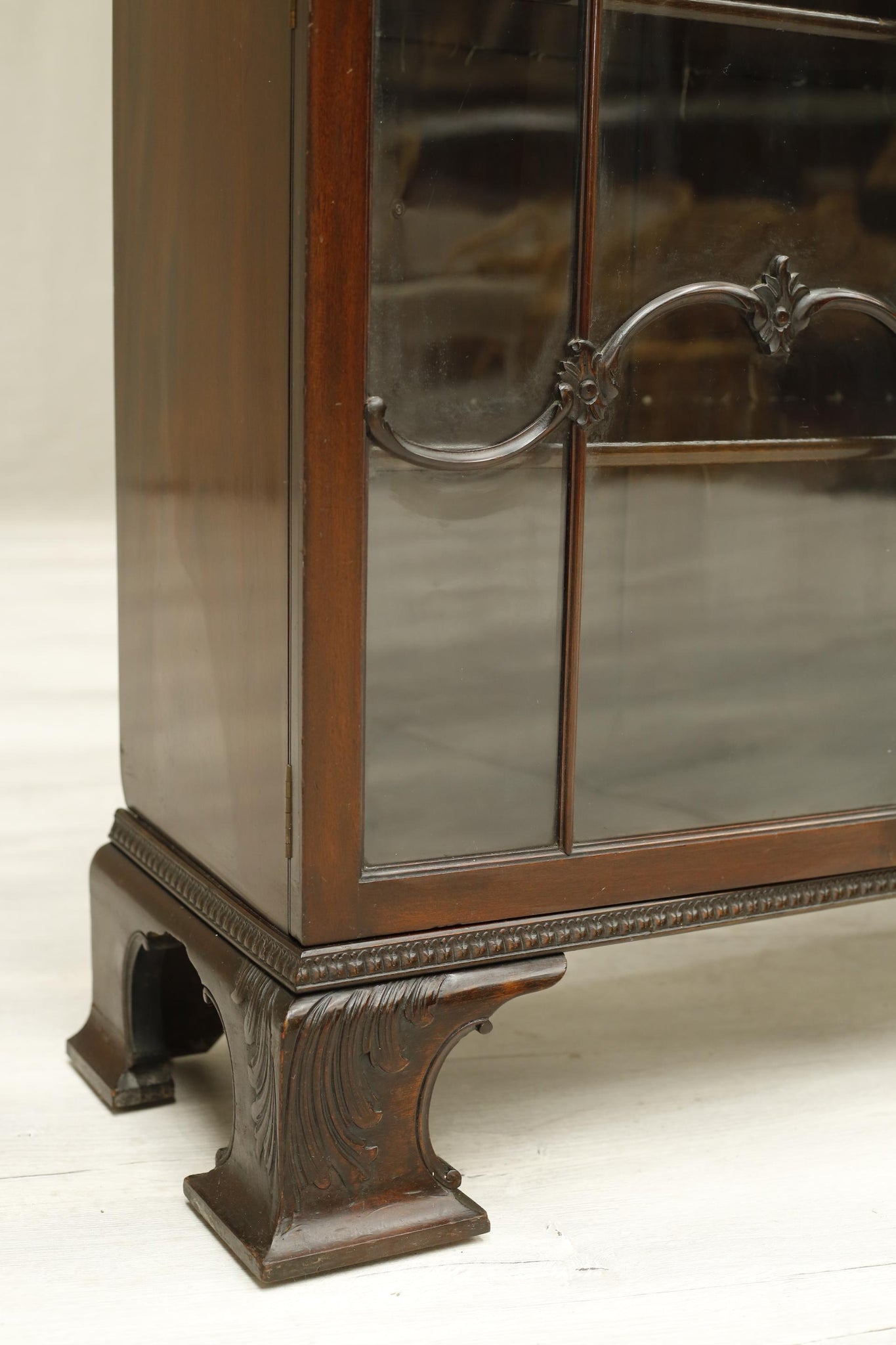 19th century Mahogany glazed display cabinet - TallBoy Interiors