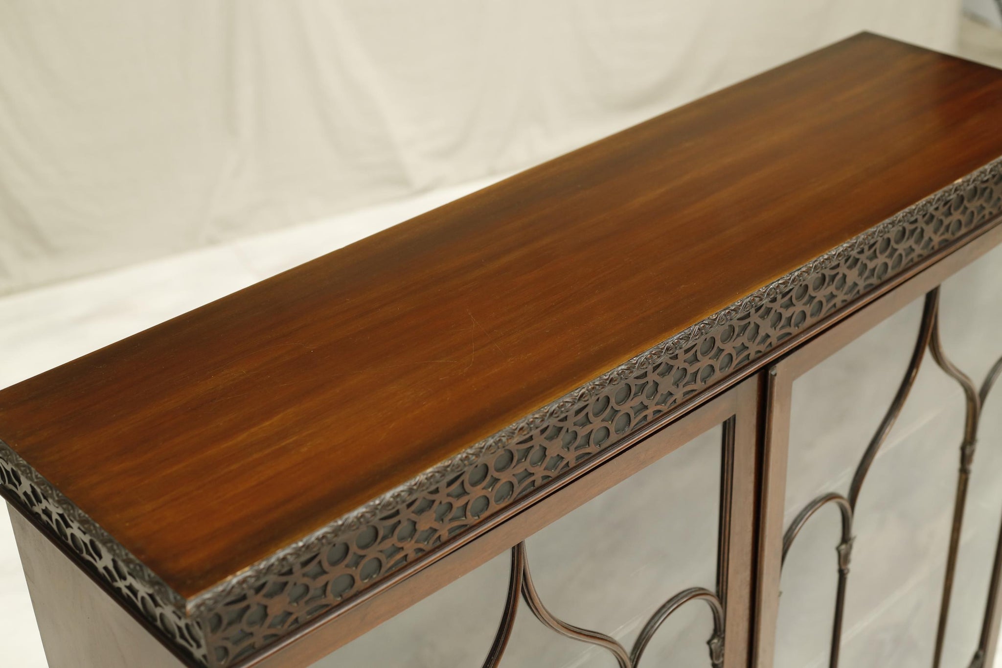 19th century Mahogany glazed display cabinet - TallBoy Interiors