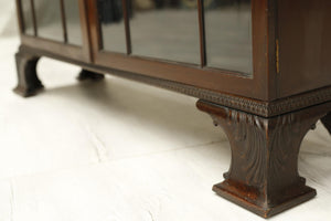 19th century Mahogany glazed display cabinet - TallBoy Interiors