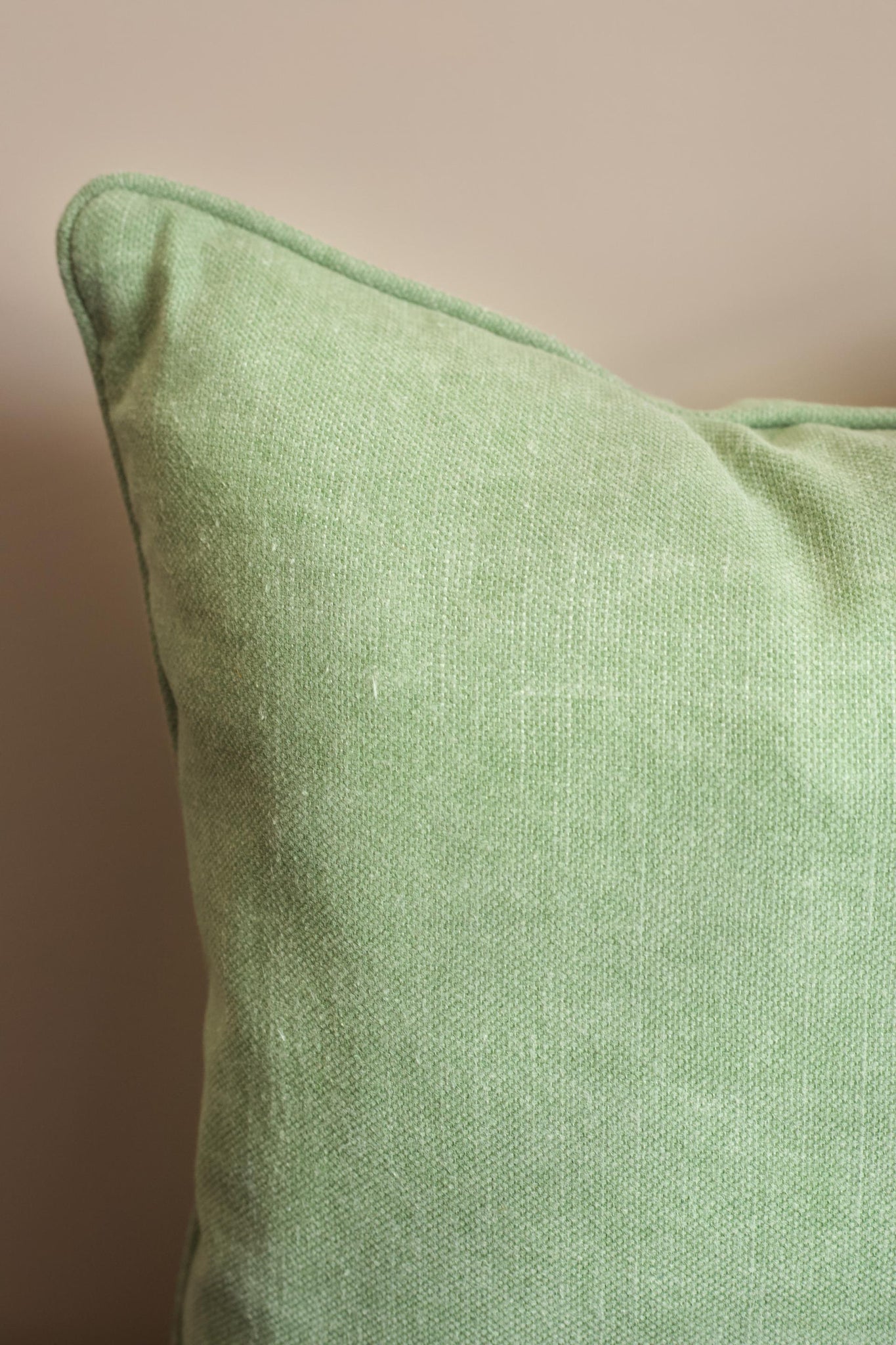 Sage Green linen scatter cushion -18inch