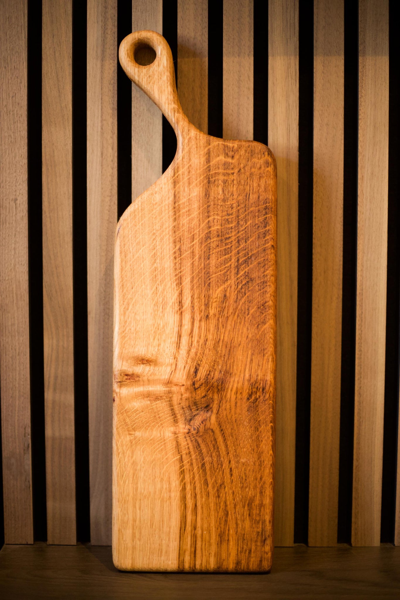 Brown Oak Serving board - Long