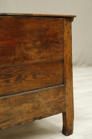 Deep 18th century Oak blanket box - TallBoy Interiors