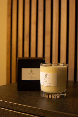 Natural Plant wax Scented Candle - Faith