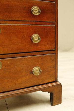 Georgian mahogany chest of drawers - TallBoy Interiors