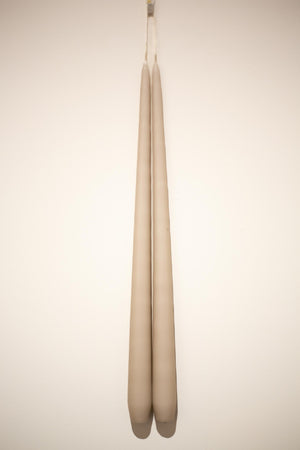 Tall dining wax candle - Cloud