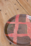 Studio pottery Spanish hatch dish- Colour 2