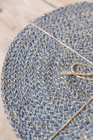 Gull Grey Jute placemats