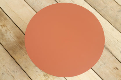 'Loch' turned wood and lacquered side table - highland