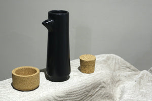 Pair of oil pourer gift set - Matte Black