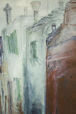 Large contemporary painting of Venice canal by Kay Lake