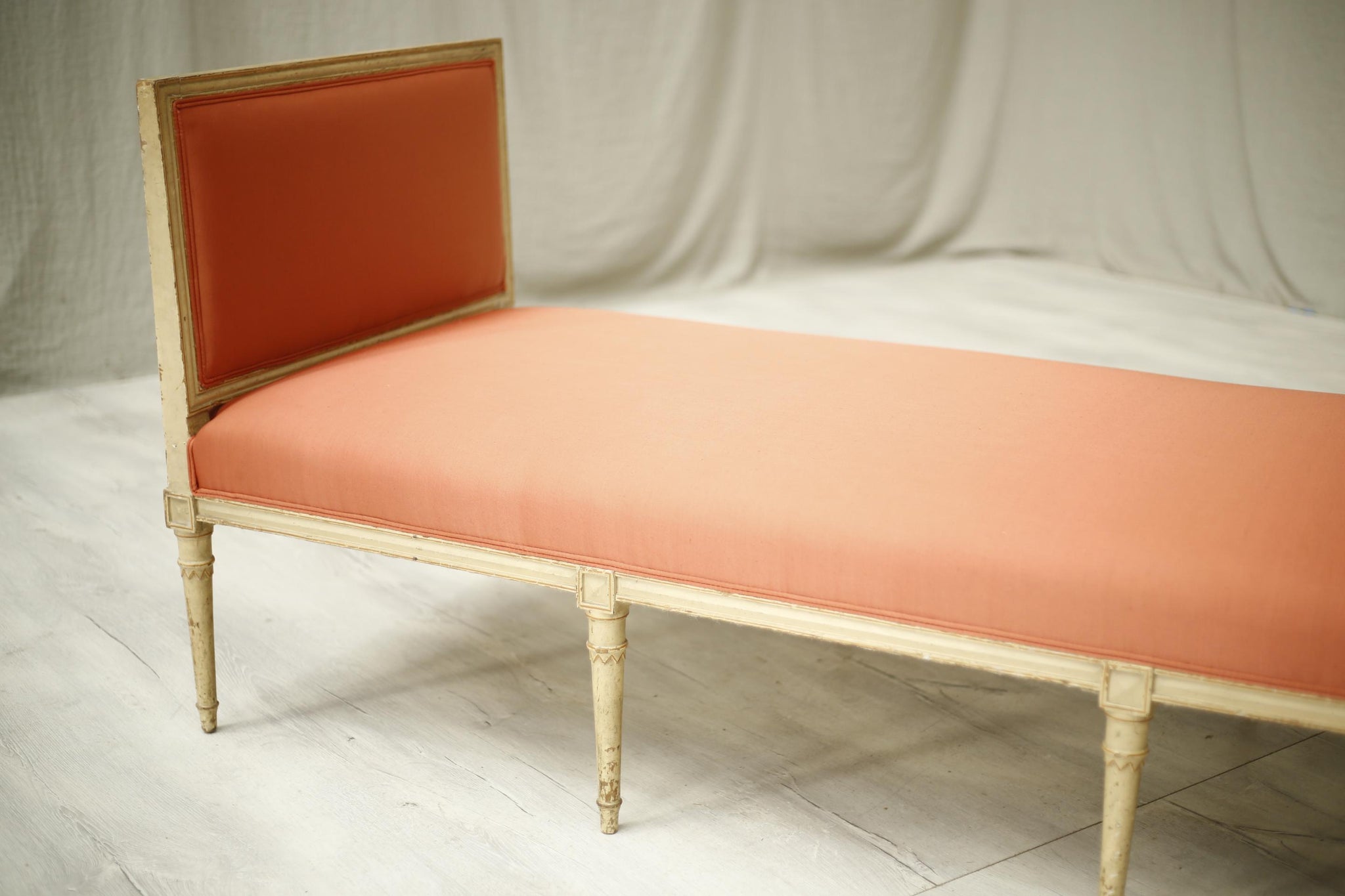 19th century French painted daybed - TallBoy Interiors