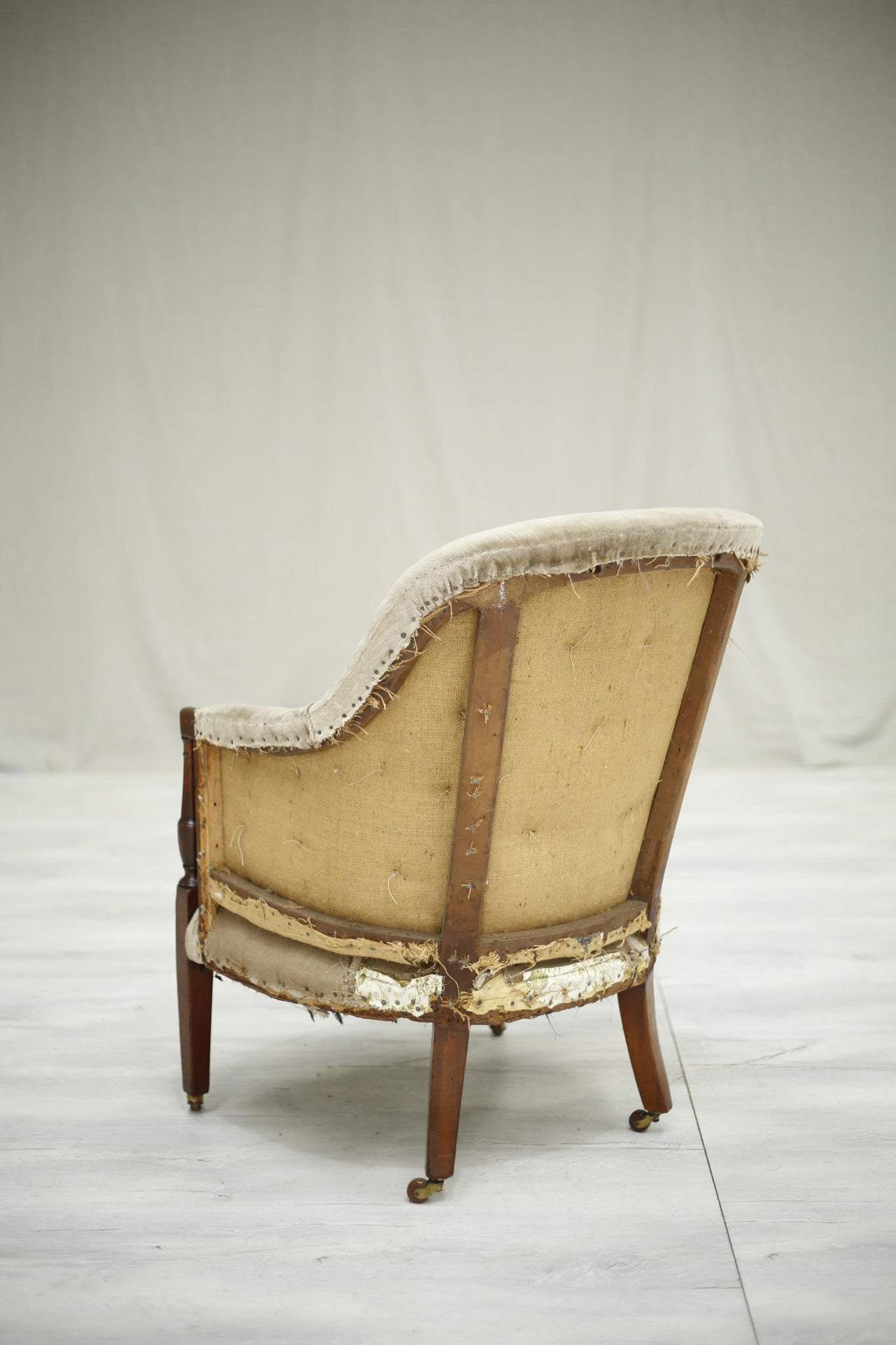 Antique Georgian country house armchair - TallBoy Interiors