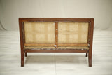 19th century Anglo-Indian mahogany hall bench - TallBoy Interiors