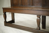 18th century Antique Oak hall bench - TallBoy Interiors