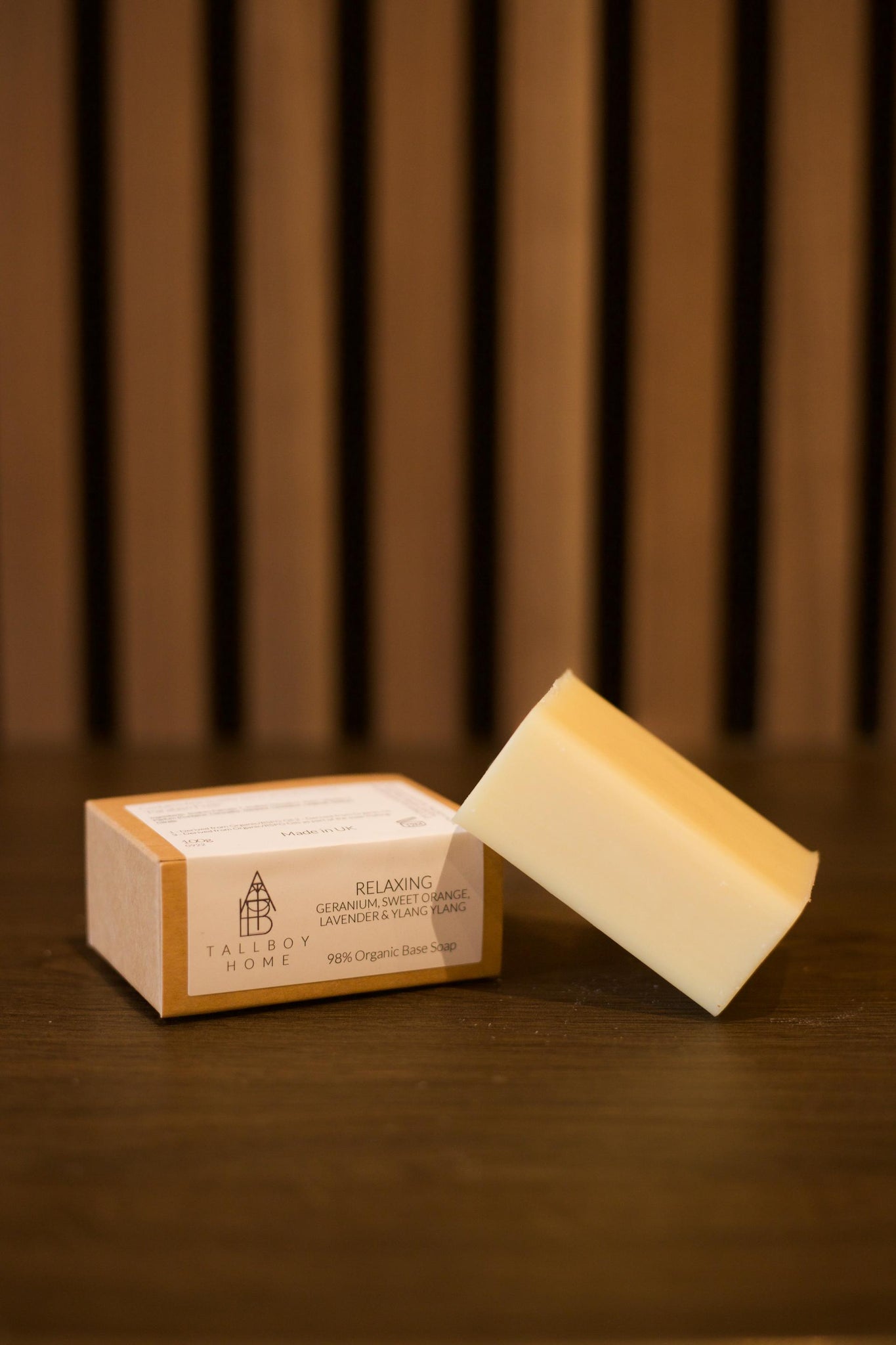 Natural base soap bar - Relaxing
