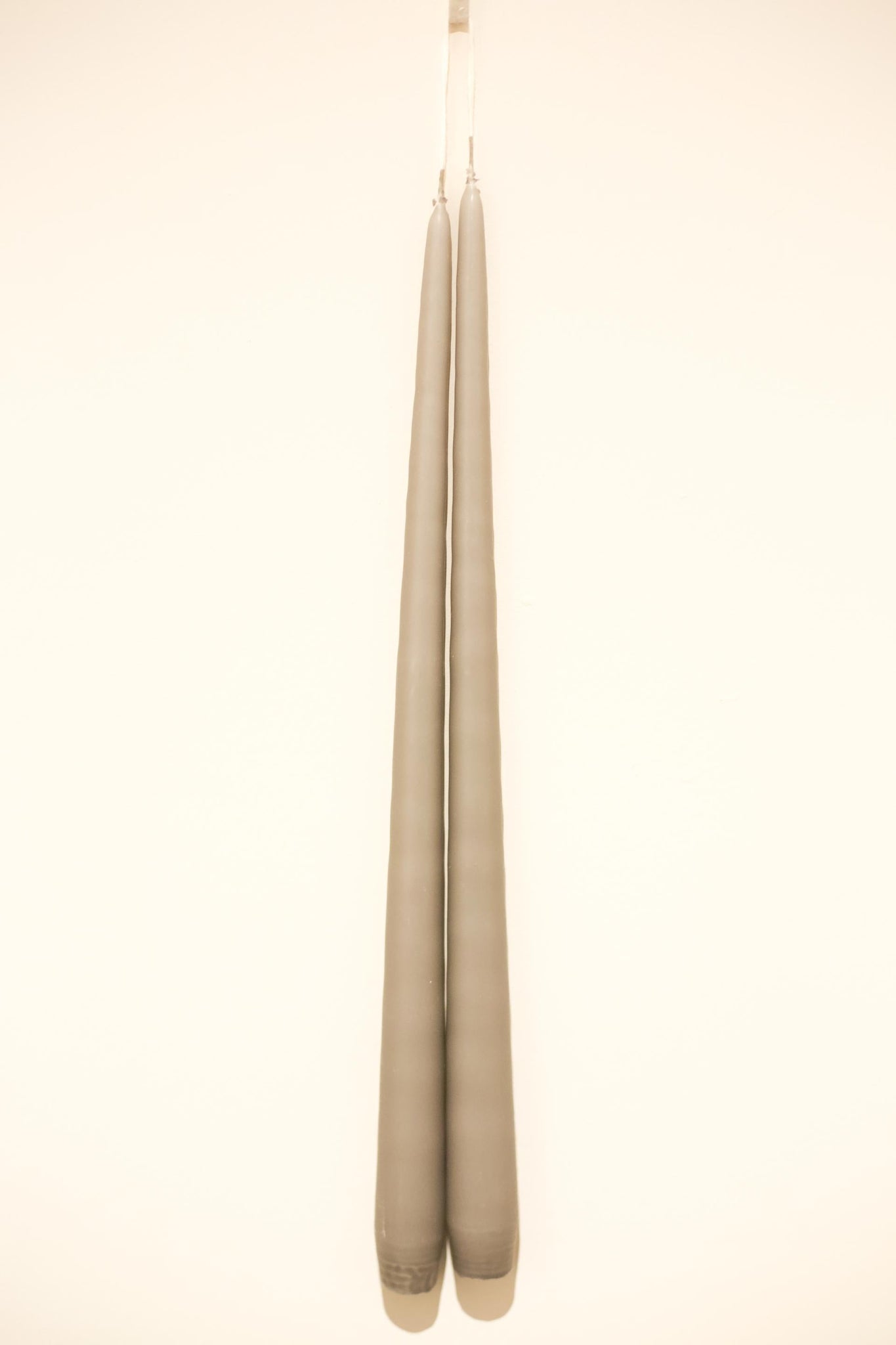 Tall dining wax candles - Nude